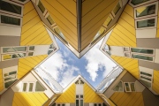 The Cube houses is famous attractions in Rotterdam due they shapes. There are offices, flats, and ahostel too. Cube houses or Kubuswoningen in Dutch are a set of innovative houses.