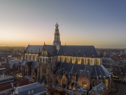 The Grote Kerk or St.-Bavokerk is a Reformed Protestant church and former Catholic cathedral