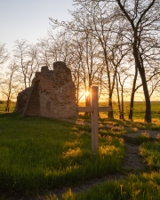 The Csomorkanyi church ruins is a less famous historical heritage in Hungary, alfold region. Is on the middle of prairie. The nearest city is Hodmezovasarhely.