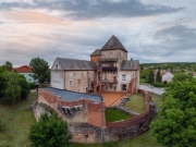Fort os Simontornya Hungary. Historícal fort was built in XI. century by Simon. Originally it was only one tower. Later in XII century built castle around the tower.