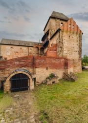 Fort os Simontornya Hungary. Historícal fort was built in XI. century by Simon. Originally it was only one tower. Later in XII century built castle around the tower.
