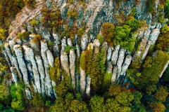 The Saint Gerorge  is an amazing about 4 million years old vulcanic hill. Hungarian name is Szent György hegy. There are the iconic giant basalt columns. This place is neary by Lake Balaton Hungary.
