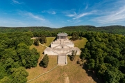 The Walhalla, an Historic landmark near Regensburg, Bavaria, Germany