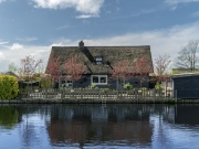 kinderdijk windmill park in Netherlands.