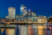 Evening-cityscape-about-London-city