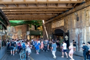 06.25.23. Lonon, UK. The borough market is the oldest food market in London. Foundend in 1756. Most popular street food market too where they taste it much nation's foods