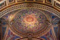 11.07.2019. London, UK, St Paul Cathedral. Splendid inside of the St Paul catherdal. Amazing, altar, frescos and cupola
