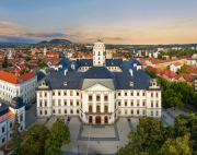 Karoly Esuzterhazy University and college in Eger city Hungary. Famous and historical higher education place.