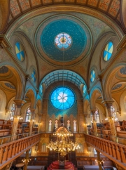09.15. 23. NYC. Museum at Eldridge Street is an amazong jewish synagoguage what open for the visitors. 
Splendid decorative architecture an beautiful shapes