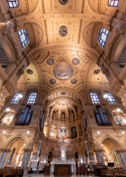 09.18.23. USA, New York city. St. Francis Xavier Church is a Catholic church at 30–36 West 16th Street, between Fifth Avenue and Avenue of the Americas.