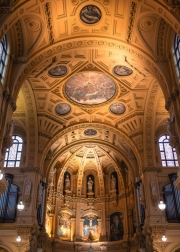 09.18.23. USA, New York city. St. Francis Xavier Church is a Catholic church at 30–36 West 16th Street, between Fifth Avenue and Avenue of the Americas.