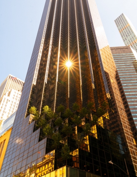 09.19.23. New York city, USA. The Trump tower in Manhattan.