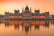 The Hungarian parliament building