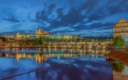 Prague-cityscape-with-Charles-bridge