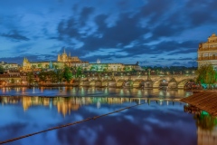 Prague-cityscape-with-Charles-bridge