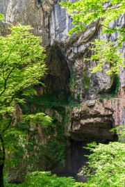 Skocjan national park in Slovenia. There are many waterfalls, rocks, untouchable protected nature. There is the river which name is Reka. Reka in english is river. So this river name is river.