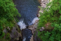 Skocjan national park in Slovenia. There are many waterfalls, rocks, untouchable protected nature. There is the river which name is Reka. Reka in english is river. So this river name is river.