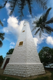 Scenic photo of the southernmost point of Sri Lanka - Dondra Head Lighthouse