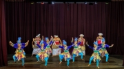 14.01.2025. Kandy, Sri Lanka. Traditional Kandyan dancers perform a cultural drum and dance routine in Kandy, Sri Lanka, wearing vibrant costumes that reflect the island’s rich heritage