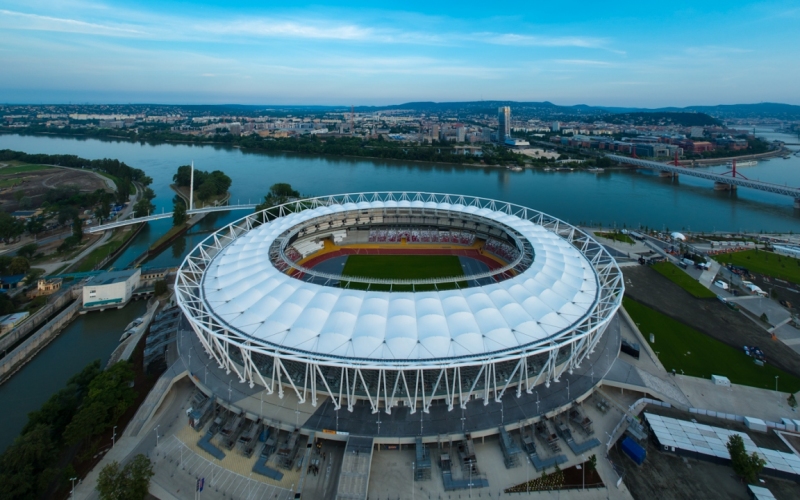 National Athletics Centre in Budapest, Hungary.