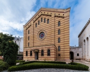 Budapest, Hungary. Garden of the Dohany street Synagogue. Lot of jewish peopleburied here in time of  the II world war. Here is the famous jewis meorial tree too.