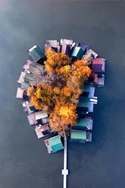 Derito lake in tata city Hungary. This is an unique view fishing lake amazing lights all day. fantastic nature area.