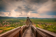 Watchtower at the Castle of Boldogko in Hungary
